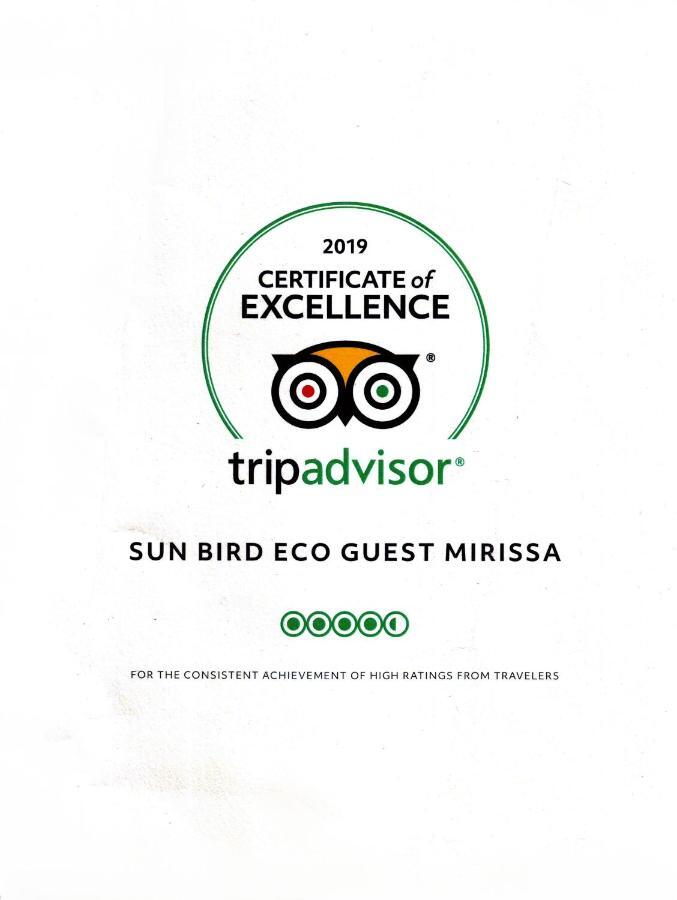 Sun Bird Eco Guest Mirissa Hotel Exterior foto